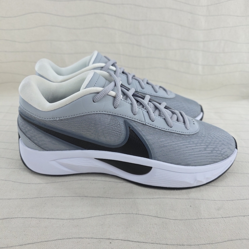 Nike Mens Giannis Freak 6 TB Gray White Sneakers Shoes FV1292-001 Size 6.5 NEW - Picture 1 of 10